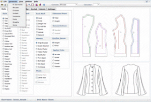 افزار آموزش طراحی لباس3