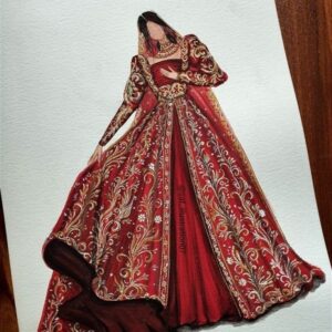 طراحی لباس هندی