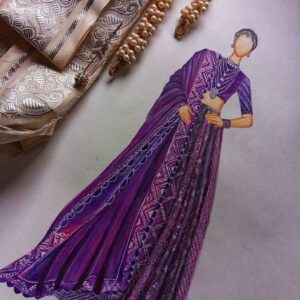 طراحی لباس هندی