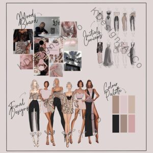 پورتفولیو طراحی لباس